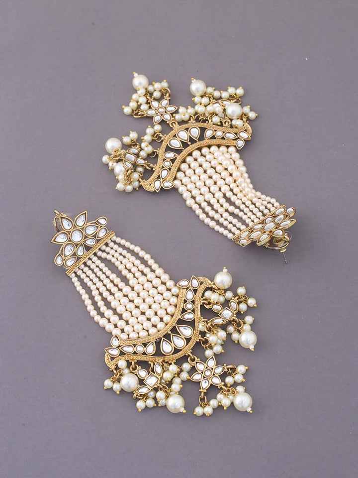 Ivory Sitara Danglers