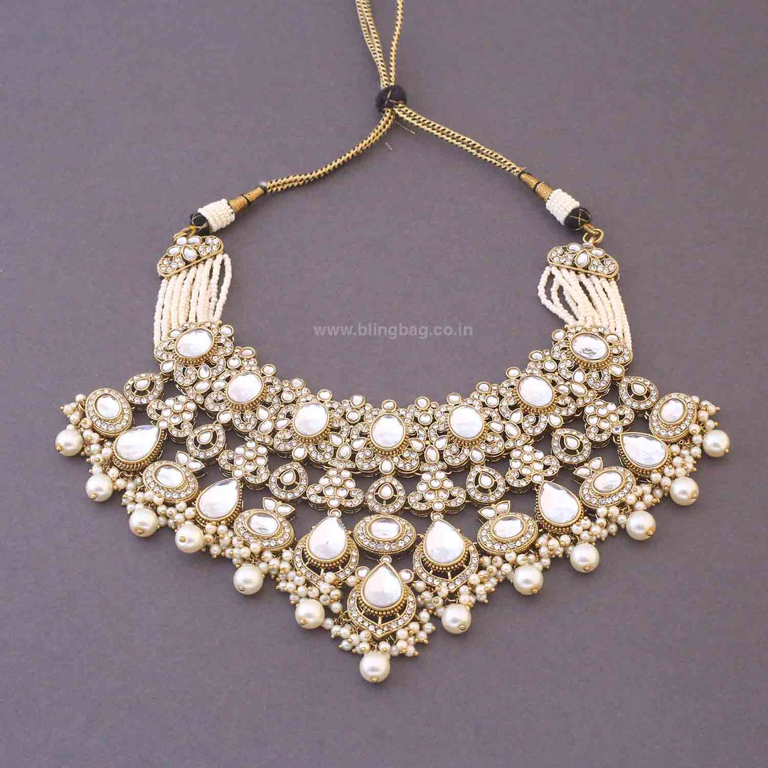 Ivory Sneha Bridal Jewellery Set