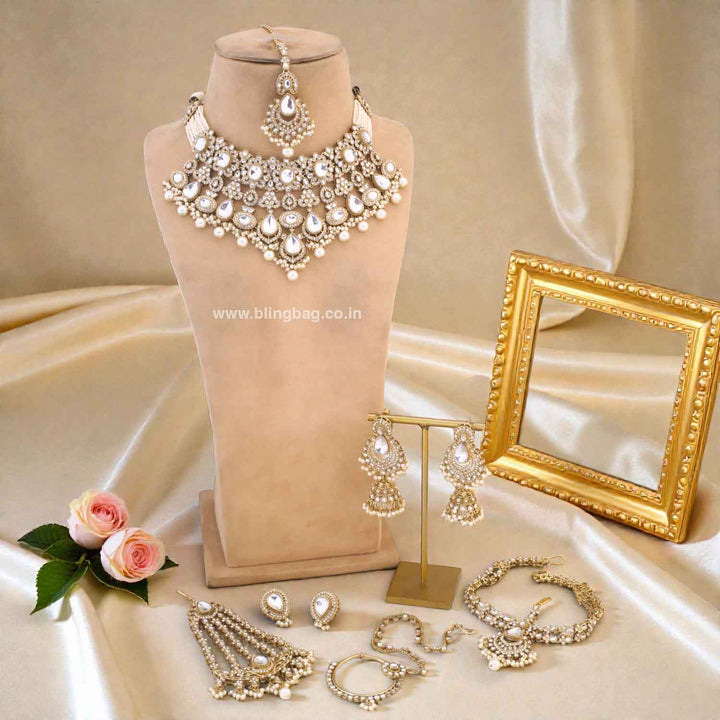Ivory Sneha Bridal Jewellery Set