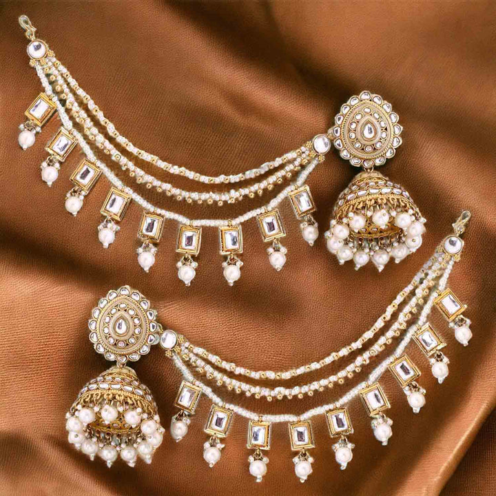 Ivory Sriti Sahara Jhumkis