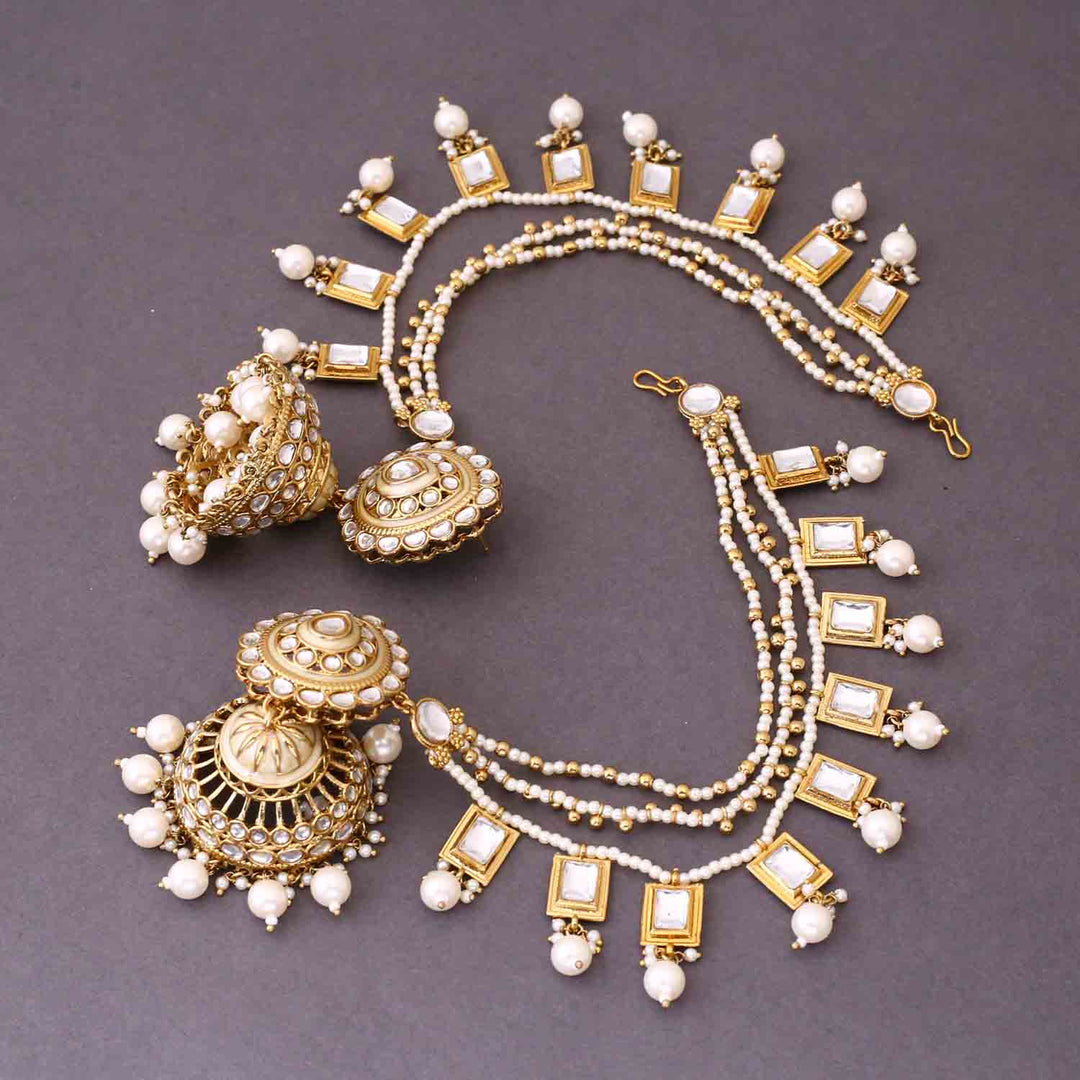 Ivory Sriti Sahara Jhumkis