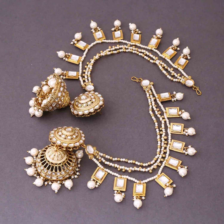 Ivory Sriti Sahara Jhumkis