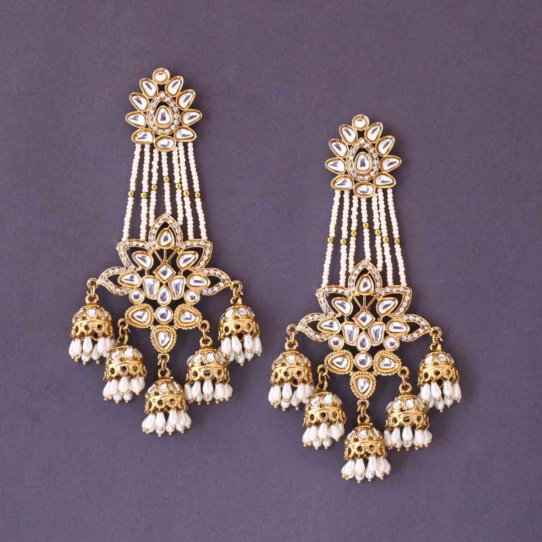 Ivory Surmi Jhumkis