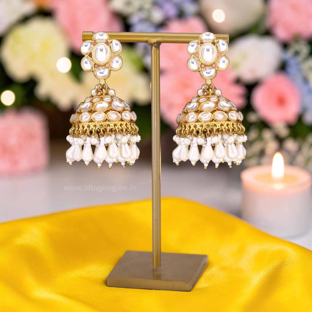 Ivory Suweta Jhumkis
