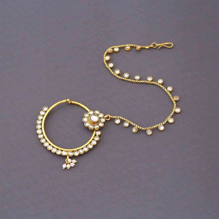 Ivory Tarini Kundan Bridal Jewellery Set