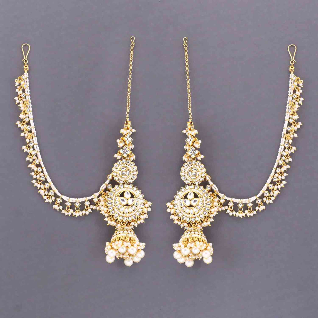 Ivory Tarini Kundan Bridal Jewellery Set
