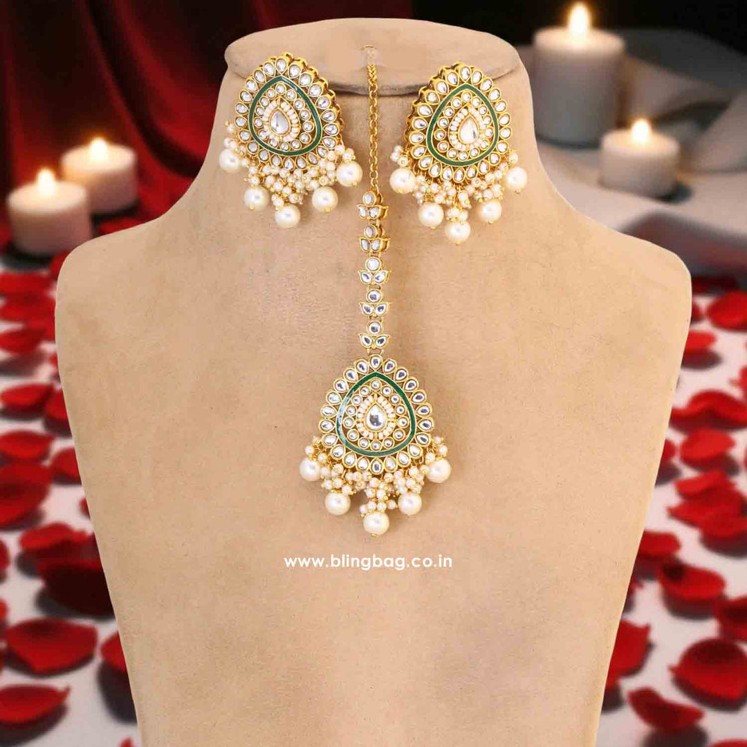 Ivory Vaidehi Maang Tikka