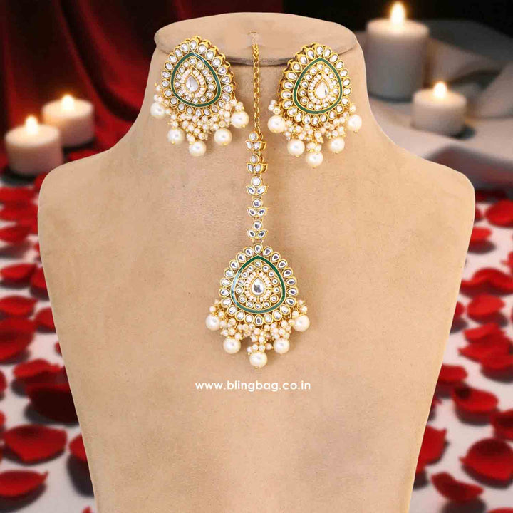 Ivory Vaidehi Maang Tikka