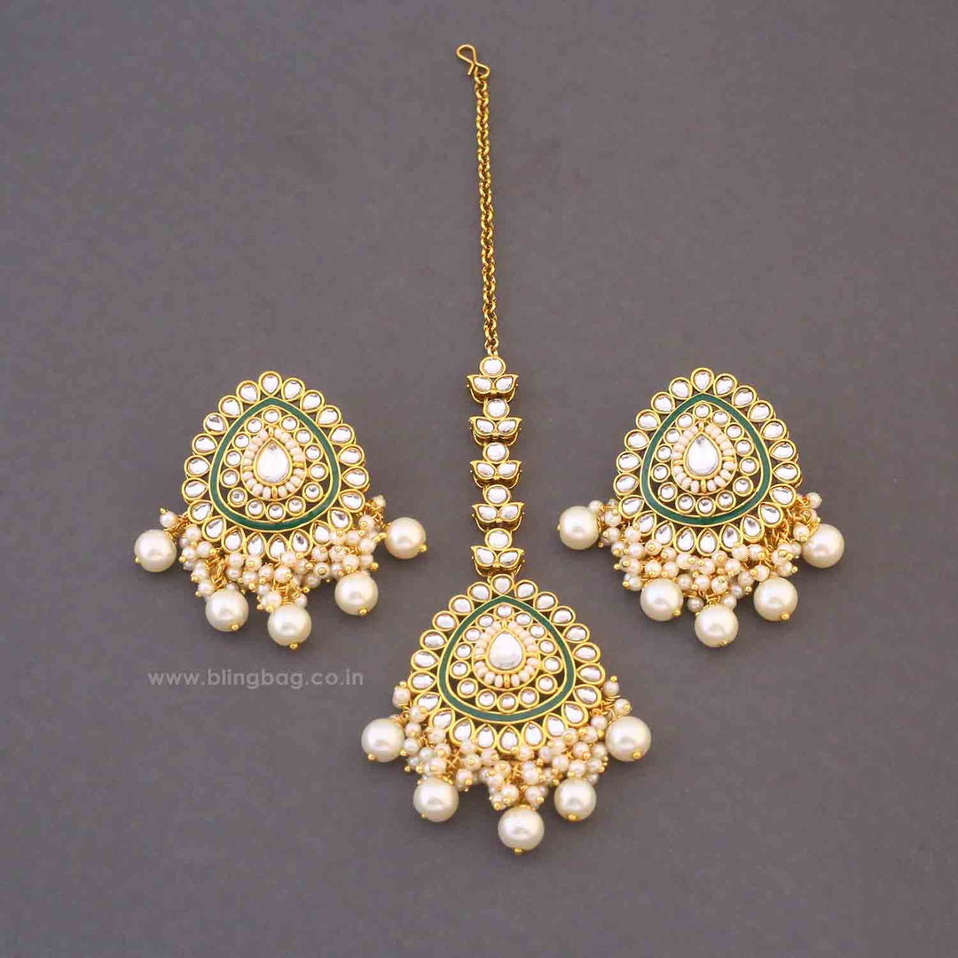 Ivory Vaidehi Maang Tikka