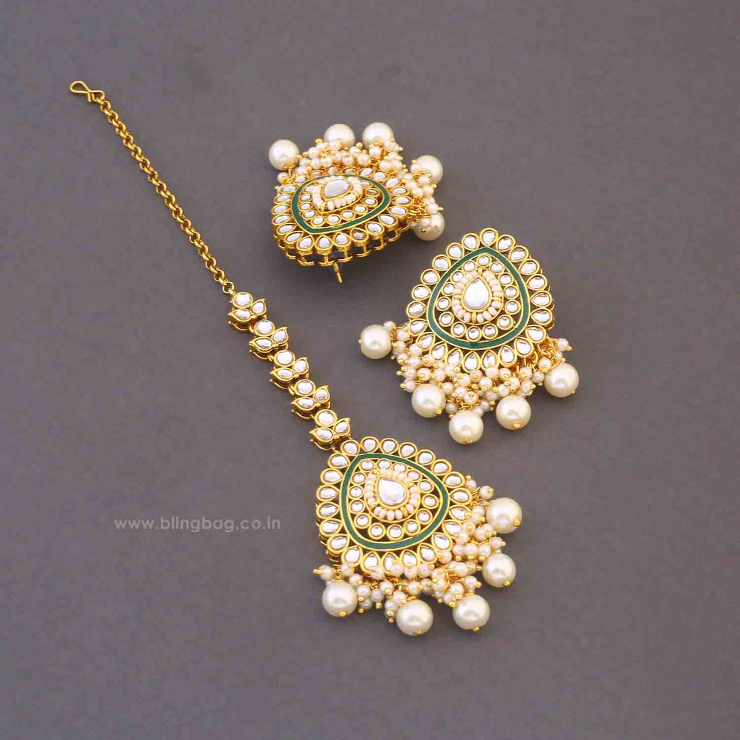 Ivory Vaidehi Maang Tikka