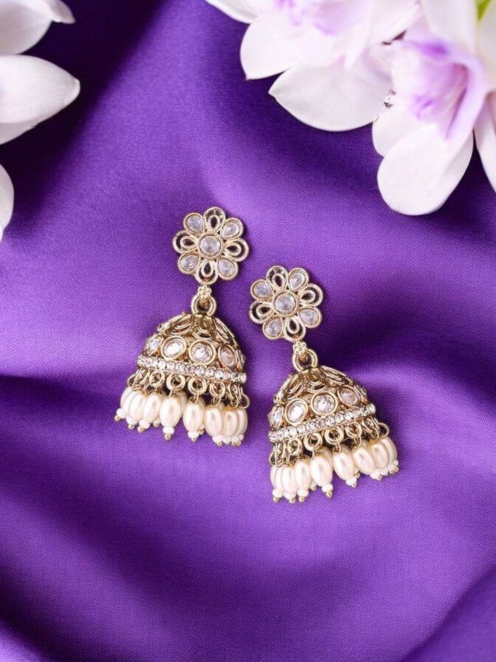 Ivory Vayavi Jhumkis