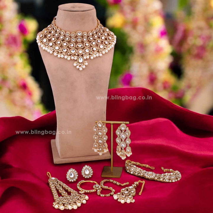 Ivory Vihaani Bridal Jewellery Set
