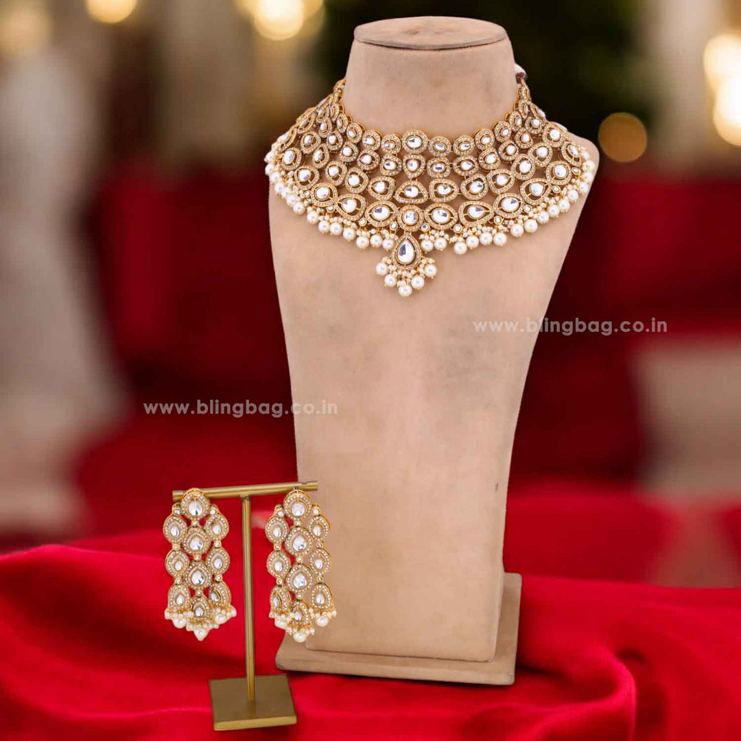 Ivory Vihaani Bridal Jewellery Set