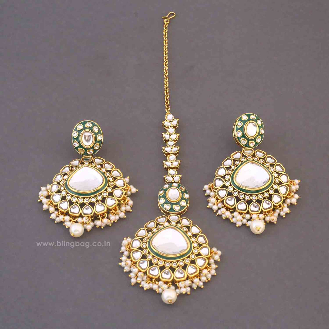 Ivory Vilasini Maang Tikka