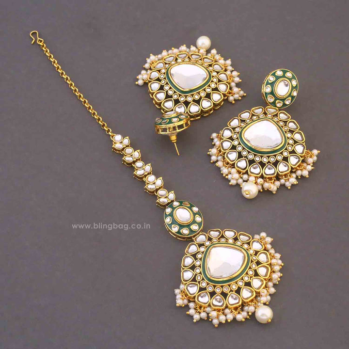 Ivory Vilasini Maang Tikka