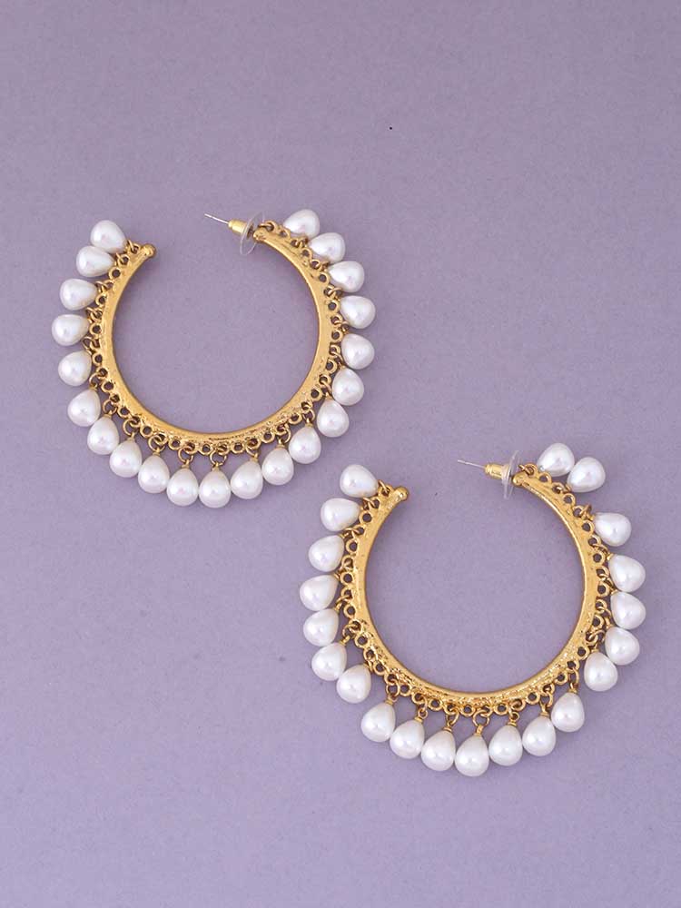 Ivory Vinita Ethnic Hoops