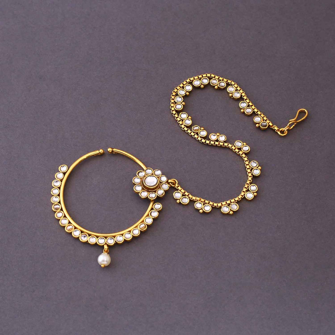 Ivory Vishalakshi Bridal Jewellery Set