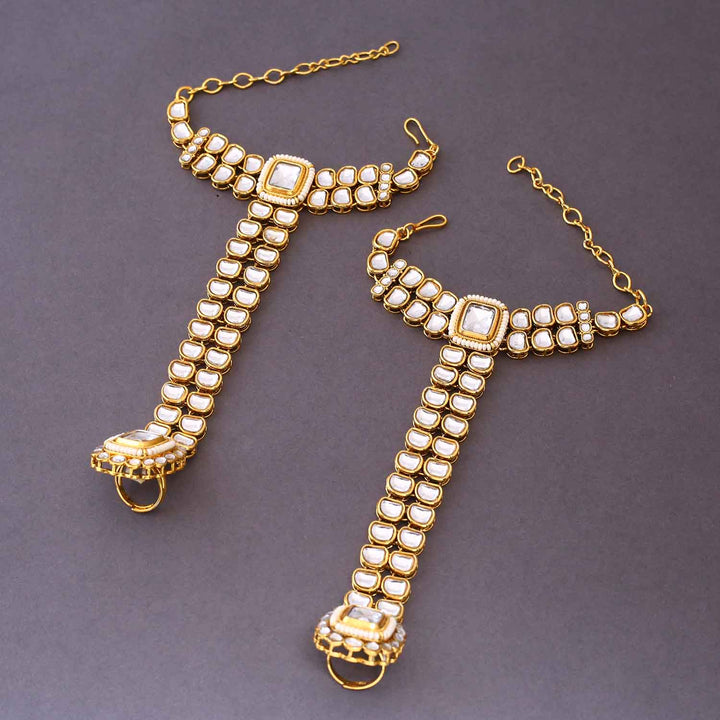 Ivory Vishalakshi Bridal Jewellery Set