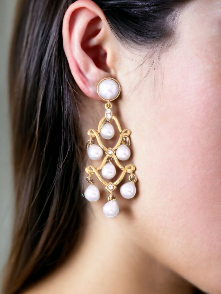 Ivory Vrinda Danglers