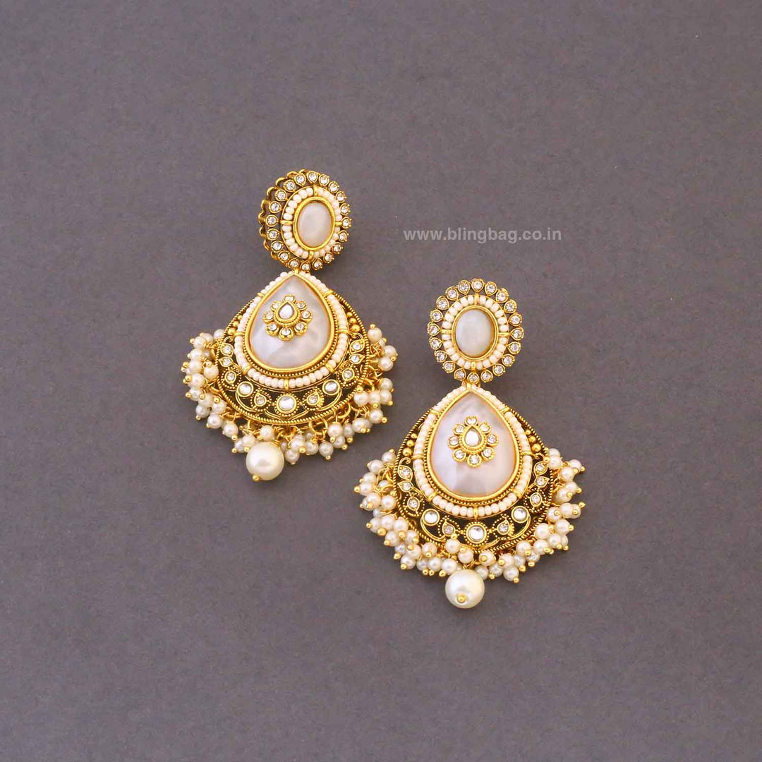 Ivory Vrishaliya Bridal Jewellery Set