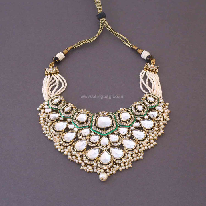 Ivory Yajna Bridal Jewellery Set