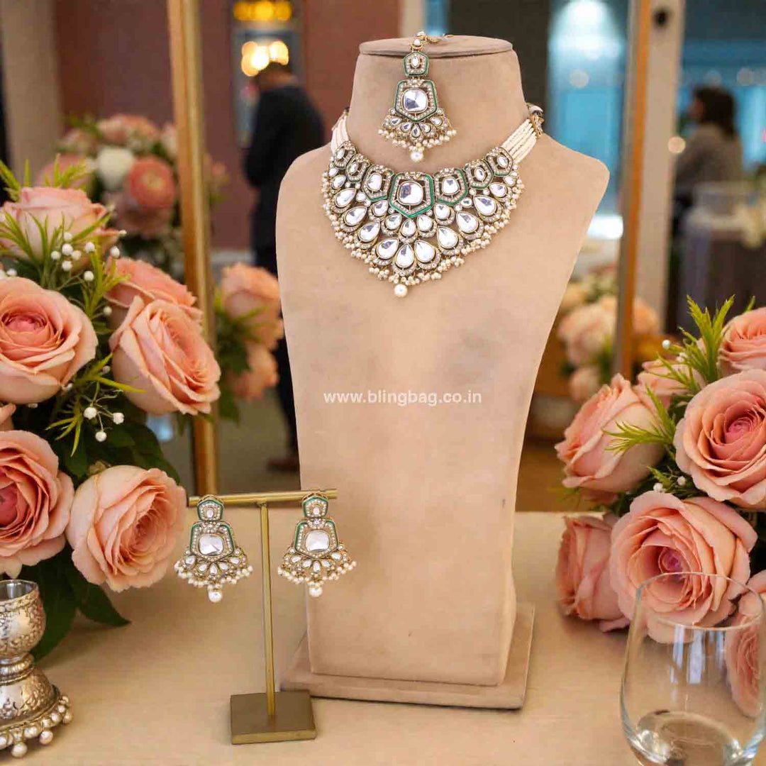 Ivory Yajna Bridal Jewellery Set