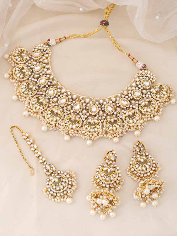 Ivory Yashita Jewellery Set