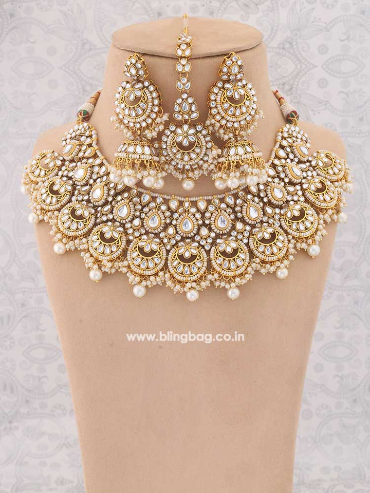 Ivory Yashita Jewellery Set