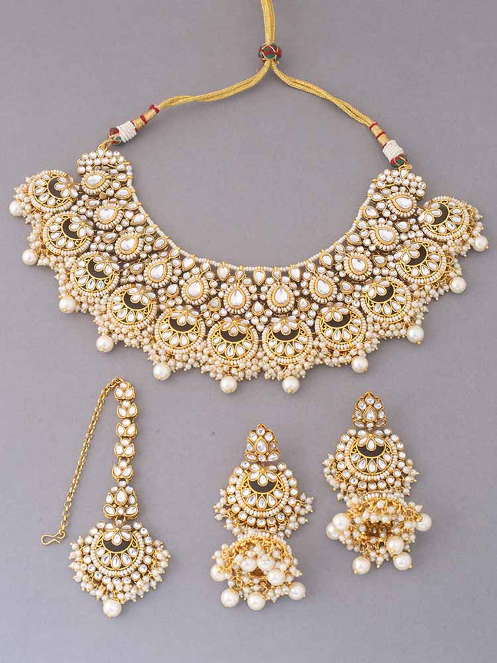Ivory Yashita Jewellery Set