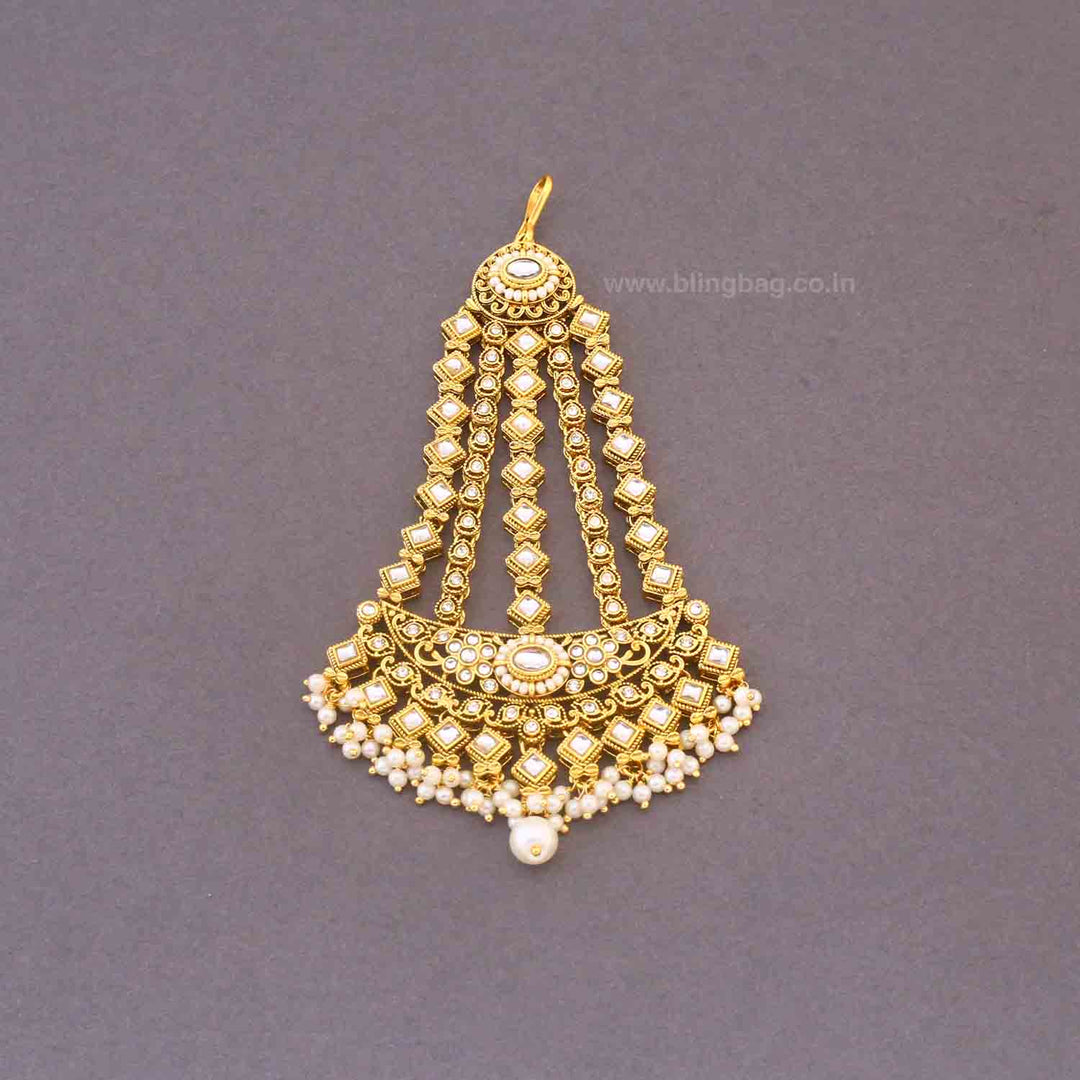 Ivory Zayyani Bridal Jewellery Set