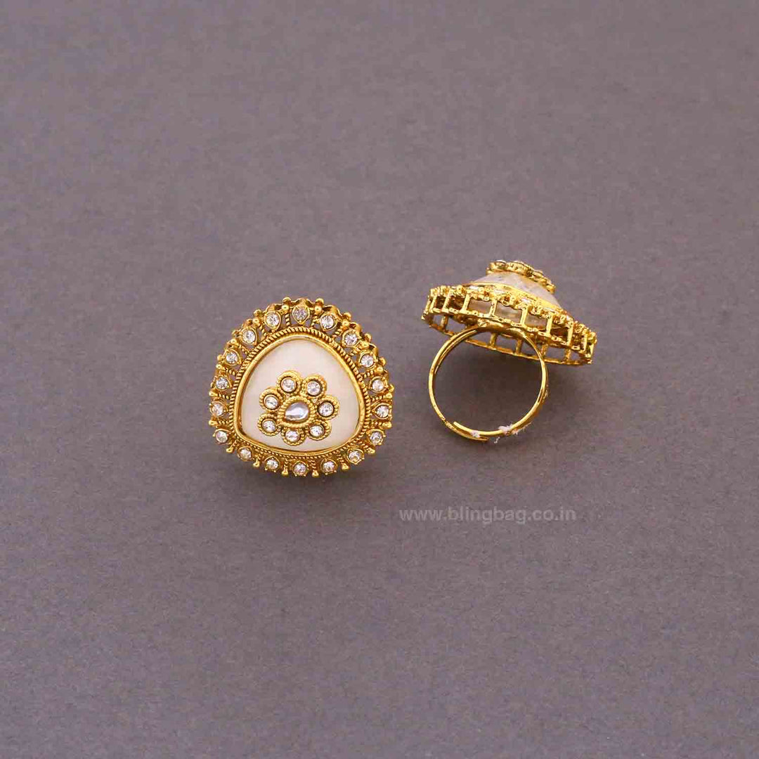 Ivory Zayyani Bridal Jewellery Set