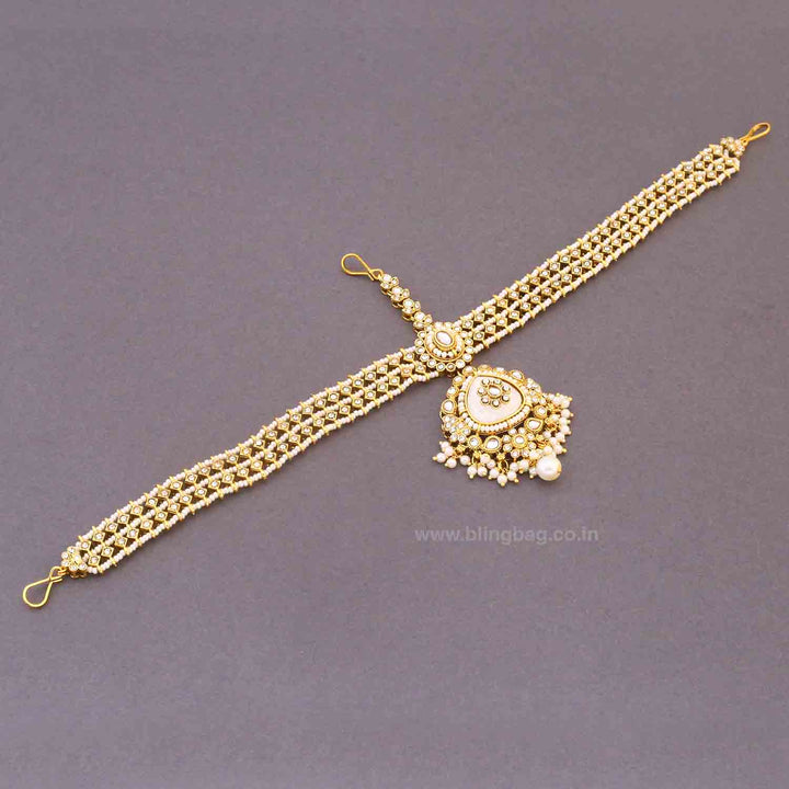 Ivory Zayyani Bridal Jewellery Set