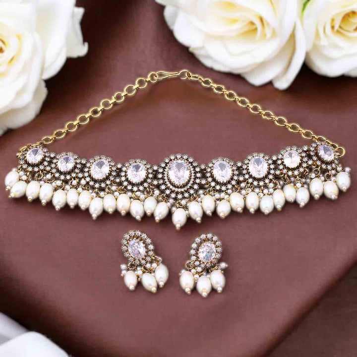 Ivory Zefira Victorian Jewellery Set - New Arrival