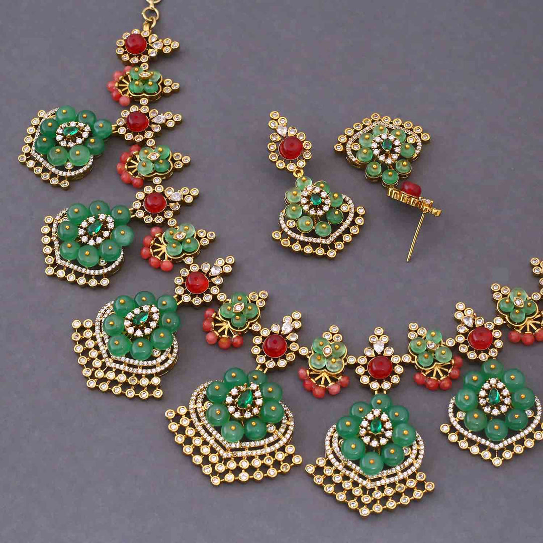 Jade Aurelia Victorian Jewellery Set - New Arrival