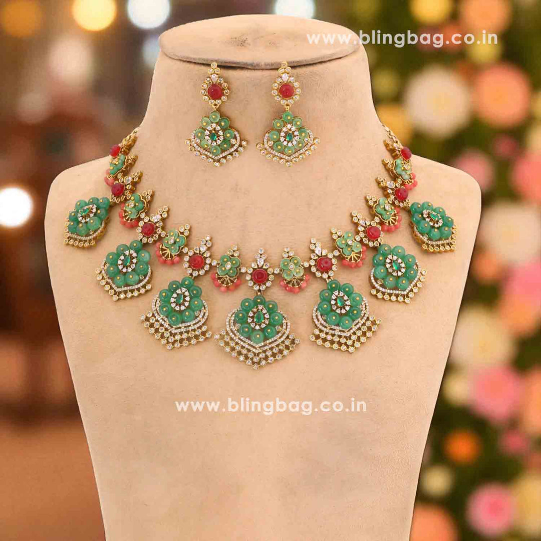 Jade Aurelia Victorian Jewellery Set - New Arrival