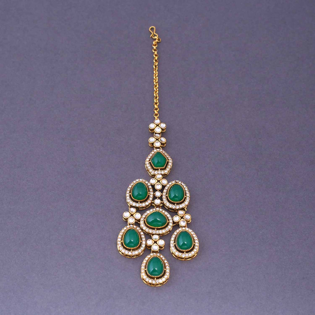 Jade Madhura Semi-Bridal Jewellery Set