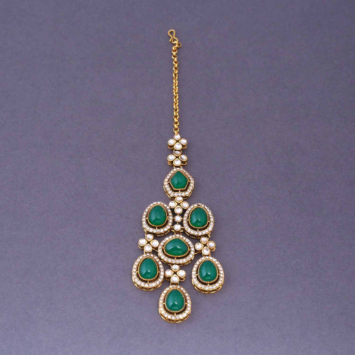 Jade Madhura Semi-Bridal Jewellery Set