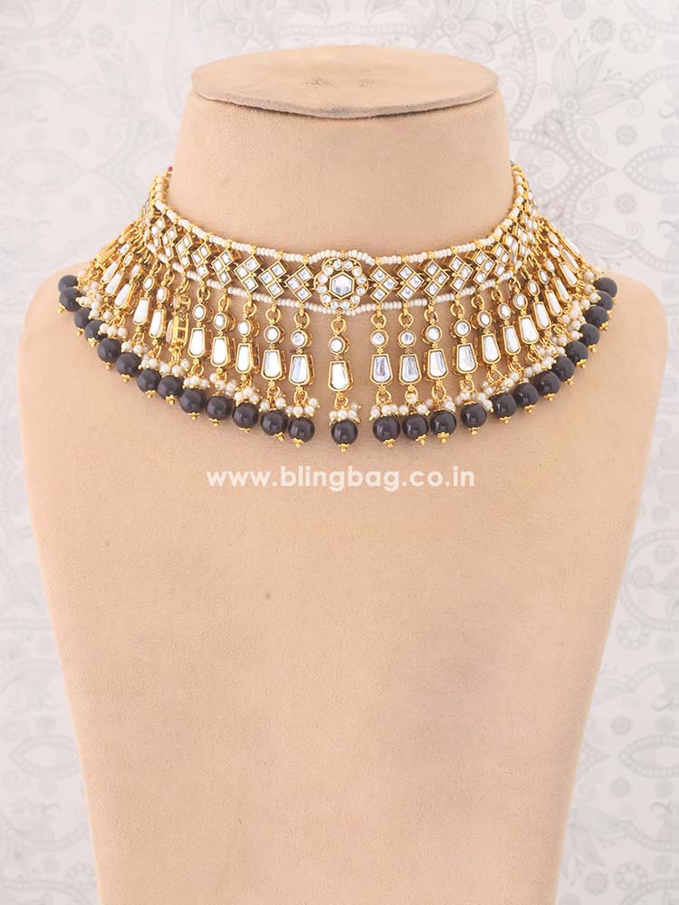 Jet Aanandi Jewellery Set