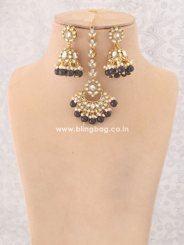 Jet Aanandi Jewellery Set