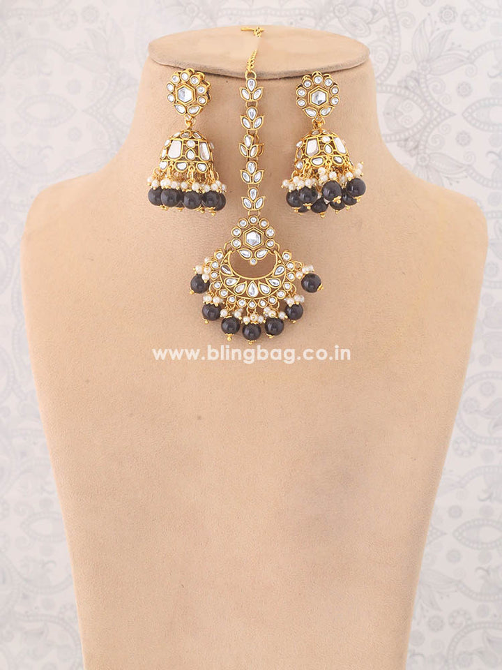 Jet Aanandi Jewellery Set