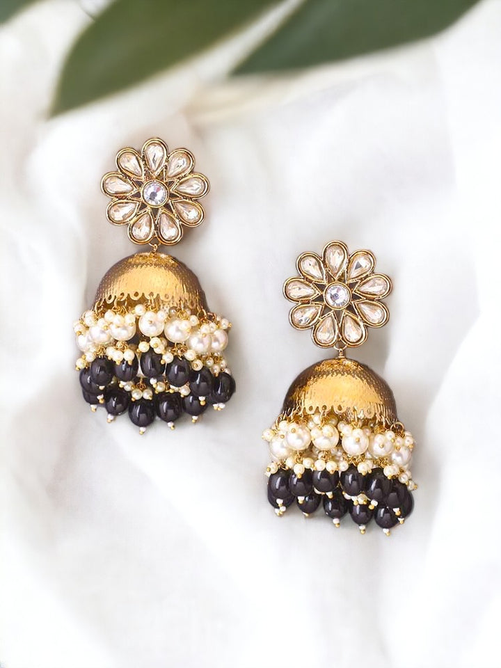 Jet Akashita Jhumkis