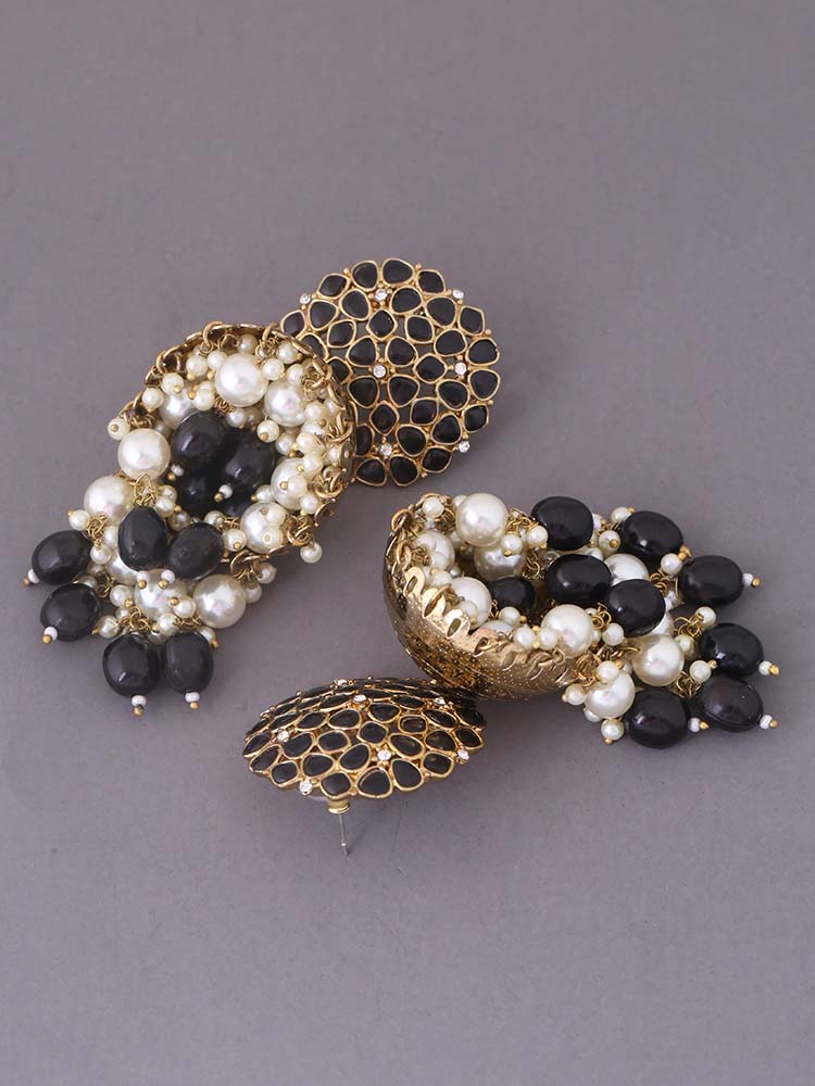 Jet Bhanupria Jhumkis