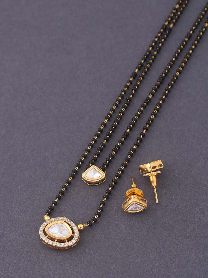 Golden Karine Mangalsutra Set