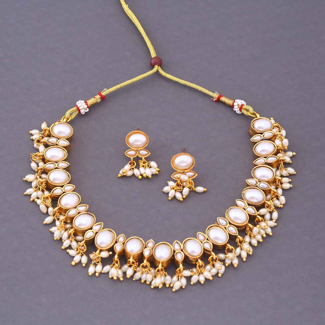 Kunjal Reversible Antique Jewellery Set - New Arrival