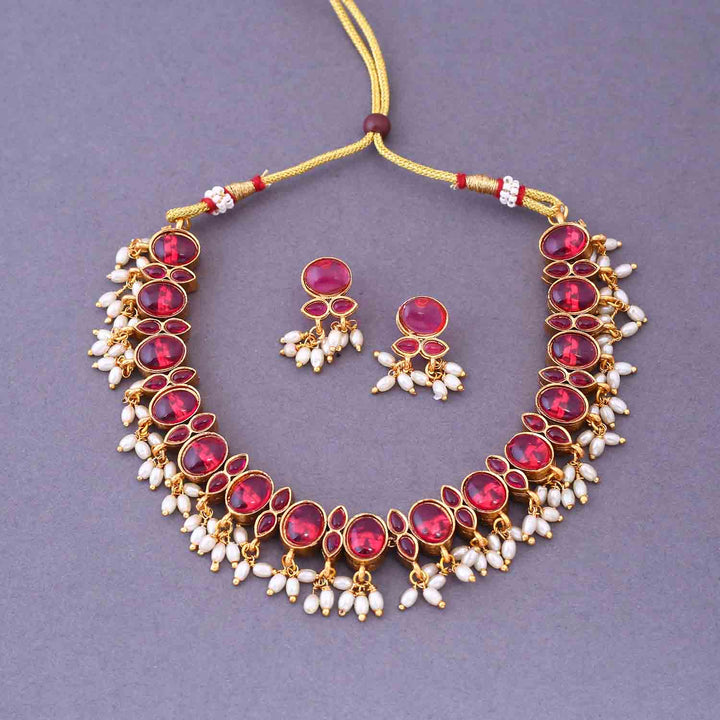 Kunjal Reversible Antique Jewellery Set - New Arrival
