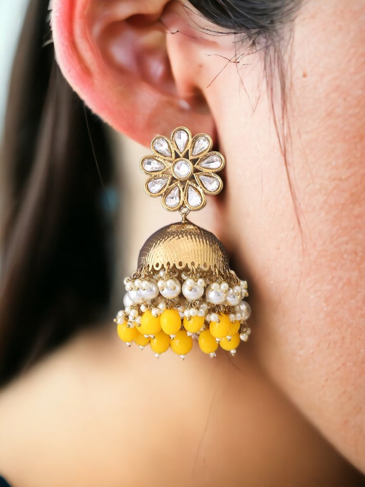 Lemon Akashita Jhumkis