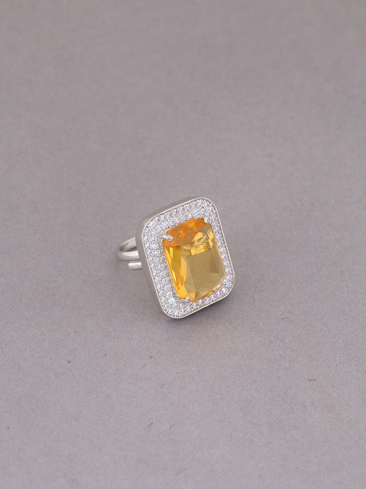Lemon Andromachi Zirconia Ring - EOSS