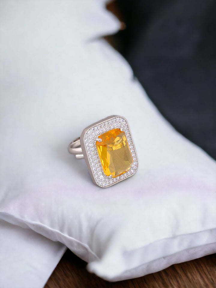 Lemon Andromachi Zirconia Ring - EOSS