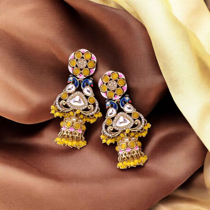 Lemon Bhagya Jhumkis