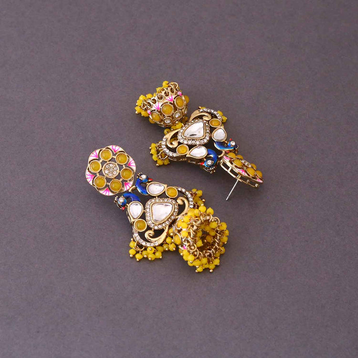 Lemon Bhagya Jhumkis